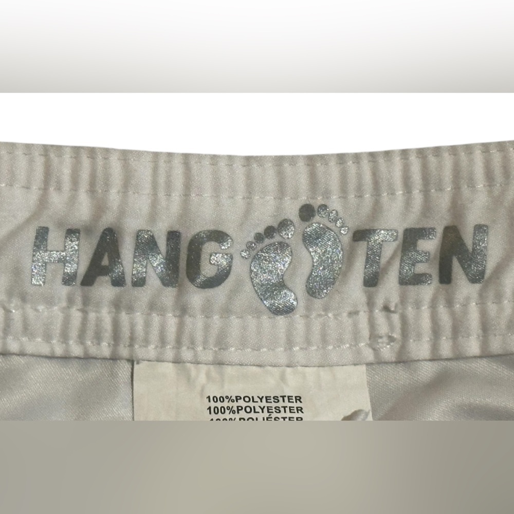Hang Ten women’s white polyester shorts,size 5. - Picture 6 of 11